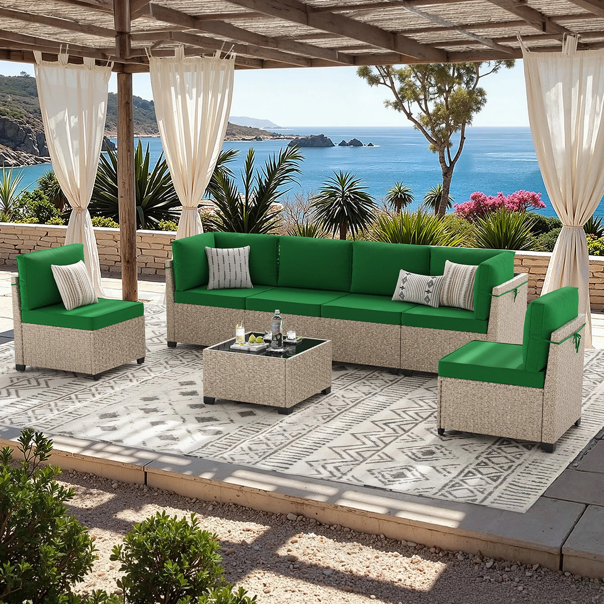 Ravello 7-Piece Patio Sectional