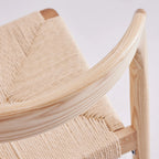 Noelle Ash Wood Dining Chairs — Set of 2