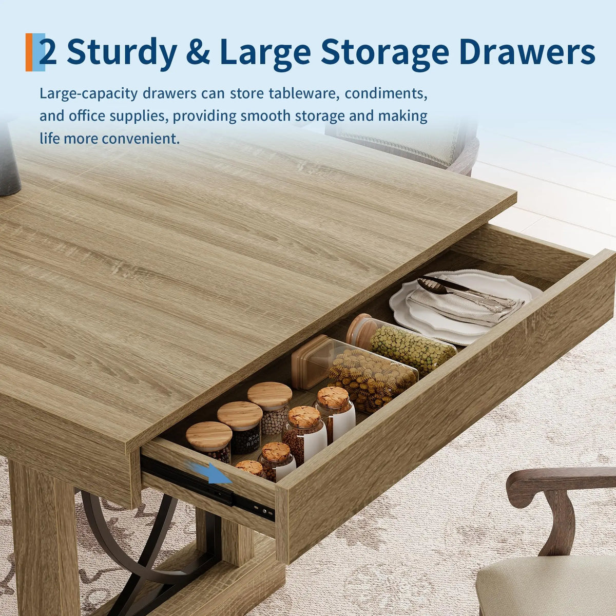 Harlow 71-Inch Dining Table