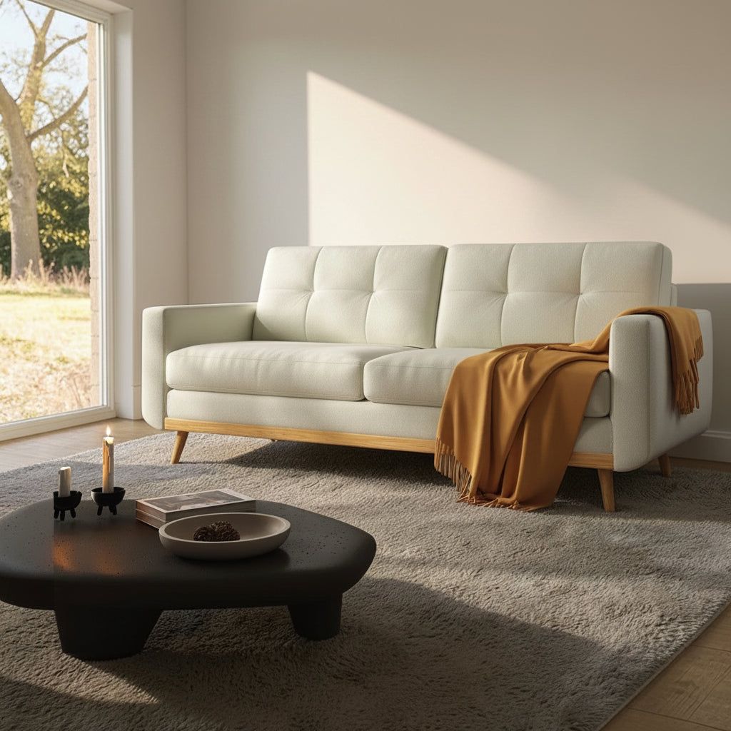 Elvoro Mid-Century Loveseat